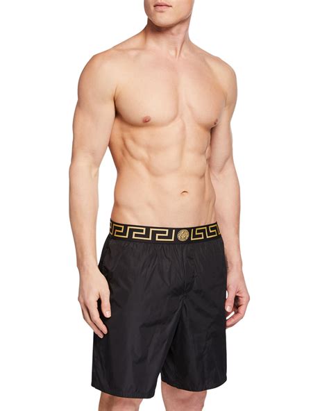 swim trunks mens versace|designer bathing suits men's.